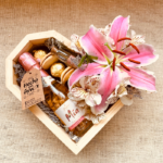 Box love Rosa pastel